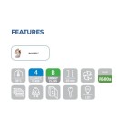 Ψυγείο συσκευασμένων και μη προϊόντων BY 460 - EURONORM (Ενεργειακής κλάσης Β)